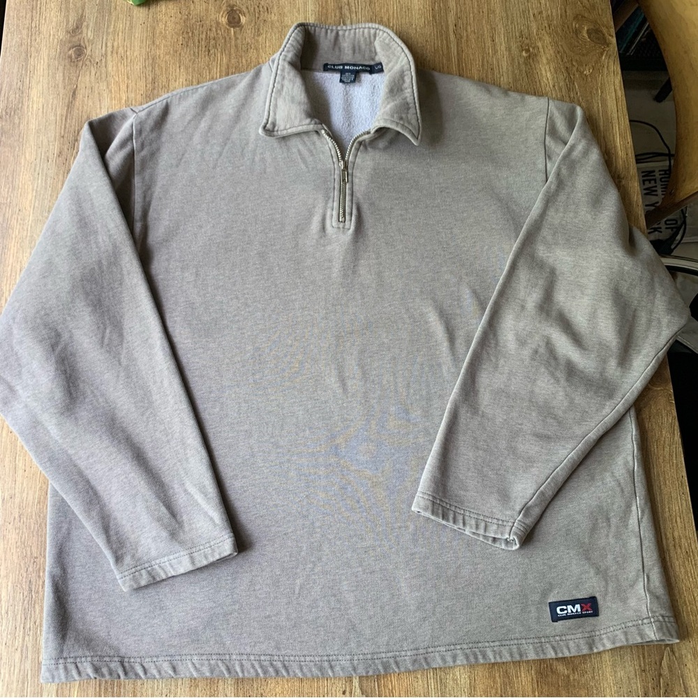 Vintage Club Monaco Sport CMX Quarter-Zip Pullover